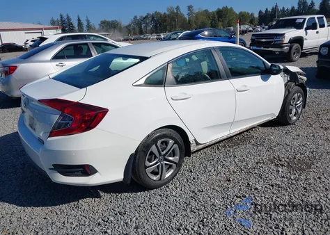 2016 Honda Civic Lx из США, поврежденный, VIN 19XFC2F55GE048840